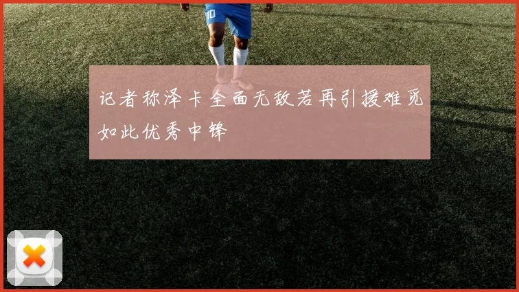 记者称泽卡全面无敌若再引援难觅如此优秀中锋